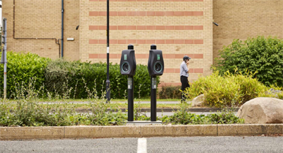 Connected Kerb EV Charging Station